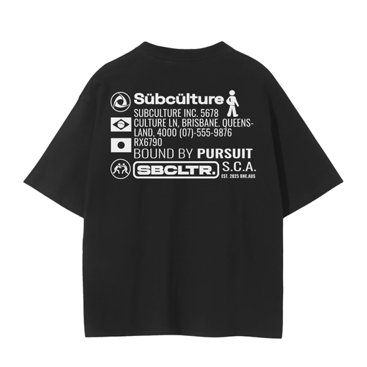 SUBCULTURE RS25 TEE