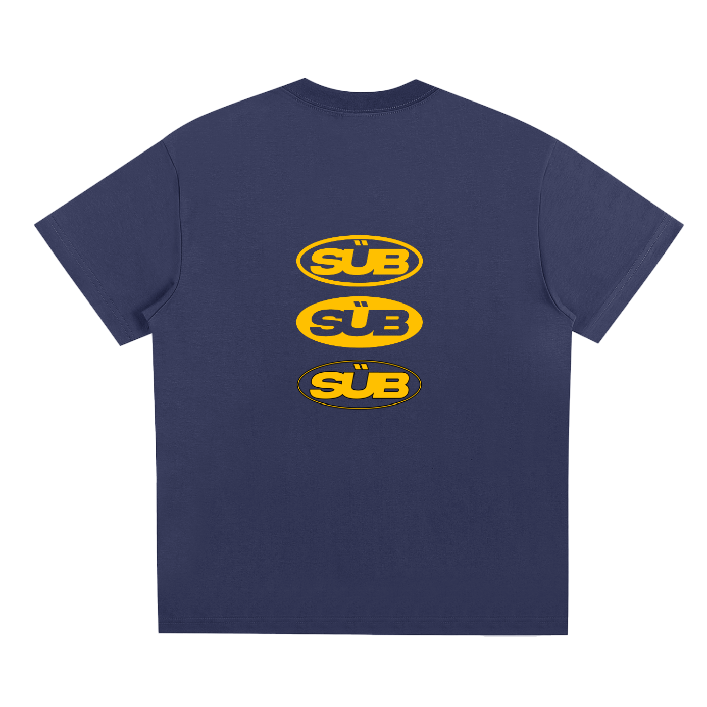 SÜB STAMP TEE (YELLOW)