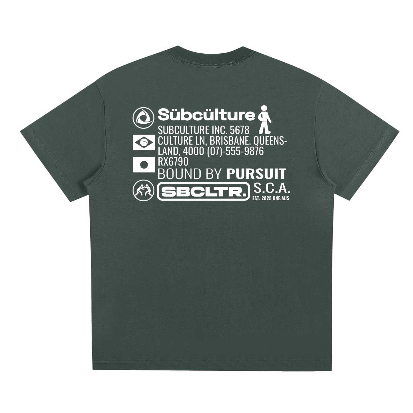 SUBCULTURE RS25 QUICK DRY TEE