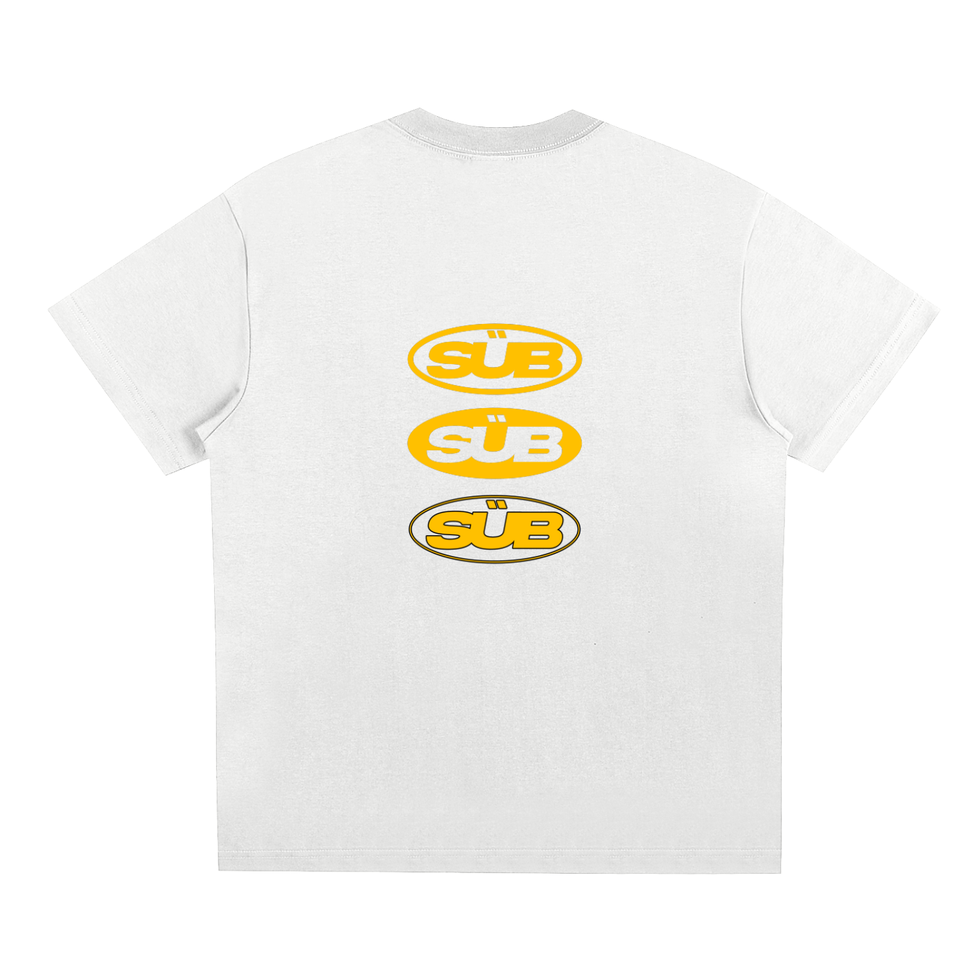 SÜB STAMP TEE (YELLOW)