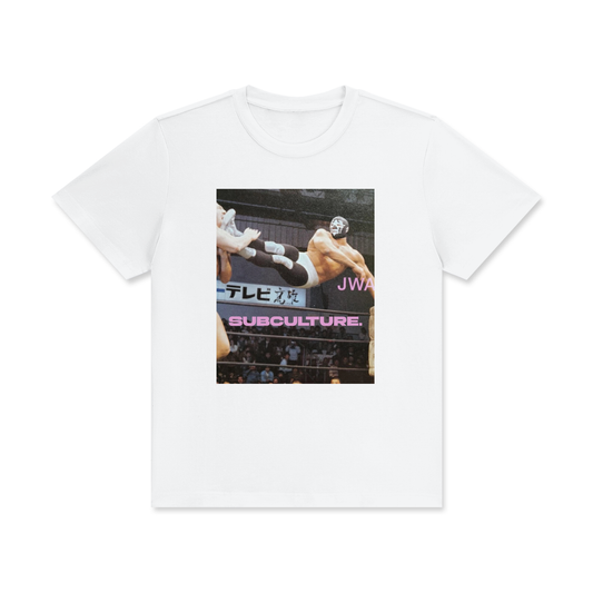 LUCHA LIBRE CREWNECK TEE